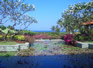 The garden at the Hyatt, Nusa Dua, Bali. 