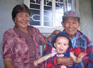 Nanay and Tatay with Thomas June 2006