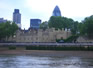 Tower of London with City of London Backdrop